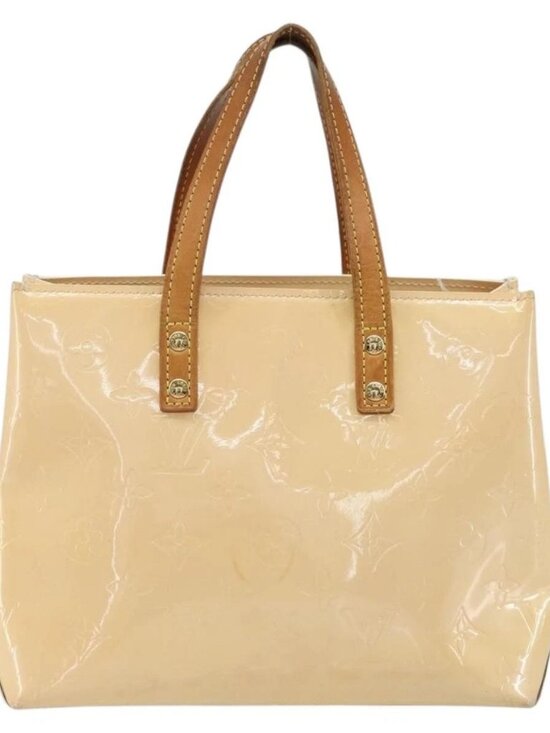 Louis Vuitton Handbags - LOUIS VUITTON Monogram Vernis Reade PM Bag Marshmallow Pink M91306 Auth hk3342